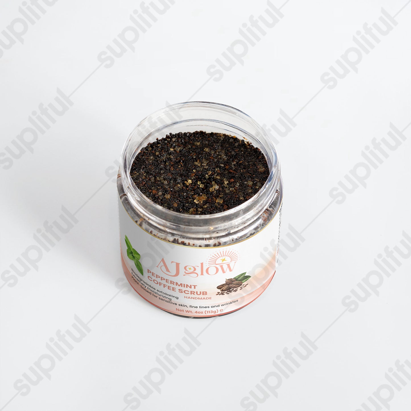 Peppermint Coffee Scrub